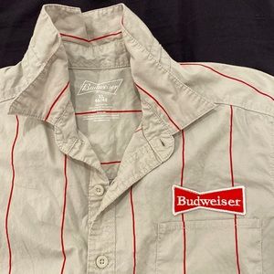 Budweiser button down Size XL